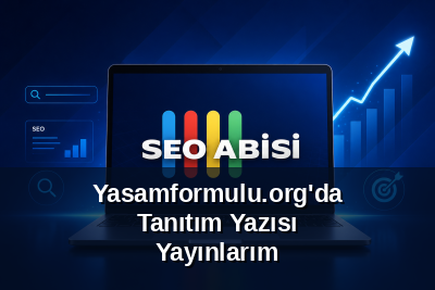 Yasamformulu.org'da Tanıtım Yazısı Yayınlarım